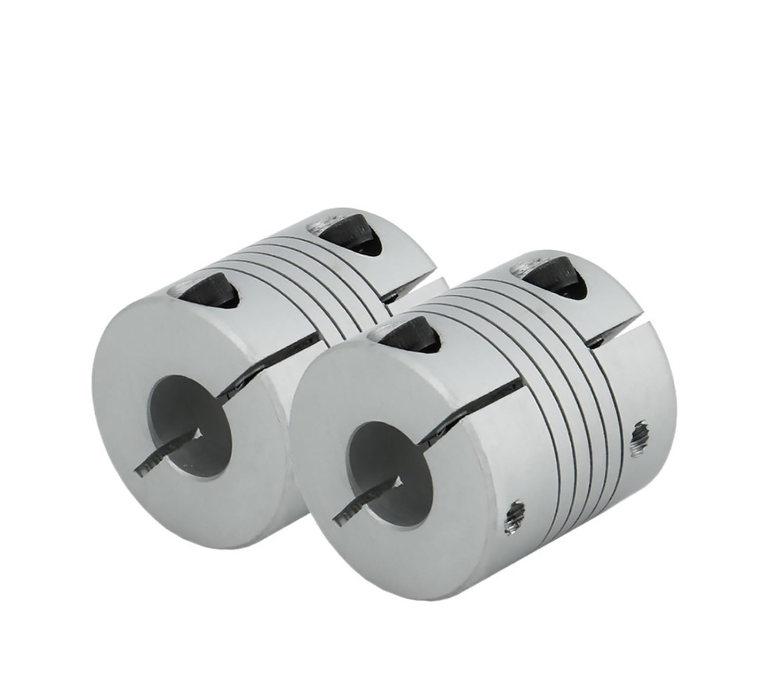 Rigid Coupling,Stainless Steel Rigid Coupling 1pcs D25L30 CNC Flexible Elastic Clamping Coupling Shaft Coupler Stepper Motor Connector Aluminum Alloy(6-8)