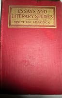 Essays and Literary Studies B004ZHP22K Book Cover