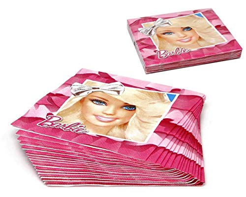 ATOSA pack 15 servilletas 33x33 cm barbie