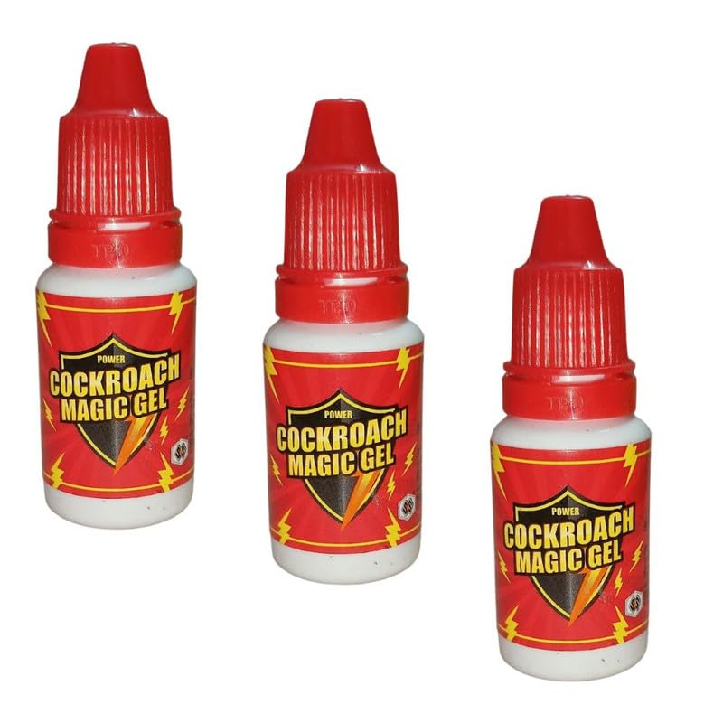 The Ultimate Cockroach Controling Magic Gel | Anti cockroach Gel | Remove Cockroach From Your Home & Kitchen 15MLx3 (B0CVB65G1D) Amazon Price History, Amazon Price Tracker