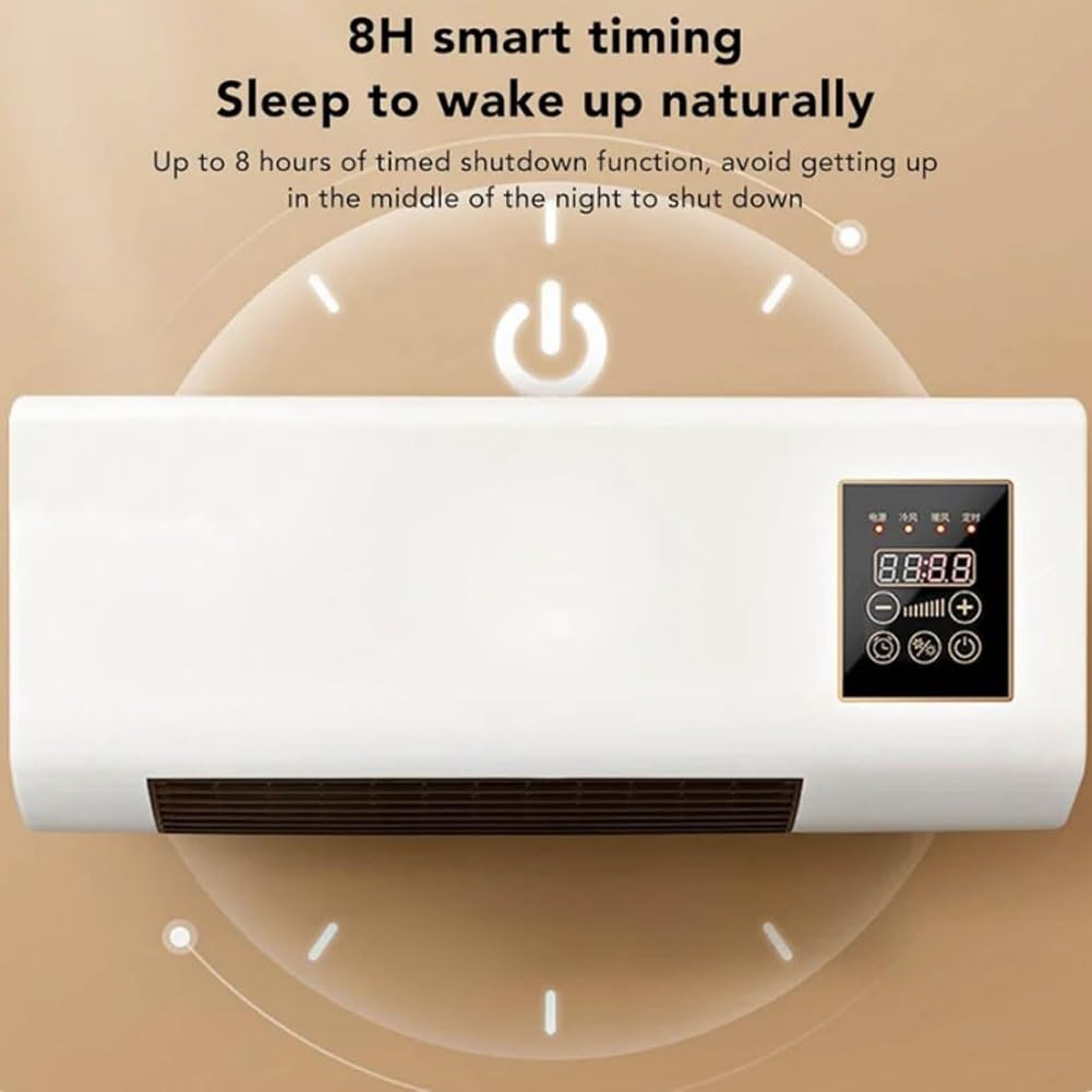 Aire Acondicionado portátil, Unidad de Aire Acondicionado de Pared, Mini acondicionador Ultra Potente con Control Remoto, Temporizador y deshumidificador para Enfriar Habitaciones #a