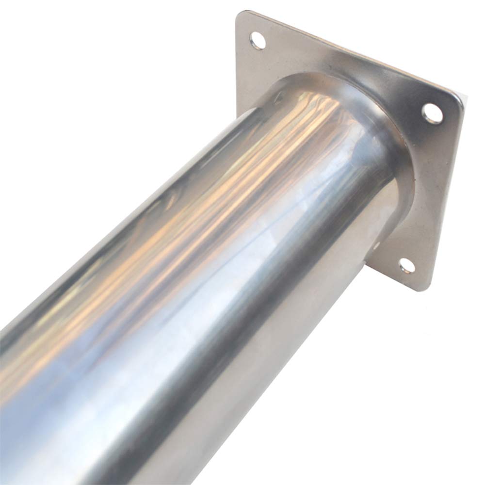 Gambe del Tavolo da Pranzo Piedini di Supporto per mobili in Acciaio Inox Piedini Regolabili per scrivania per Computer con Accessori di Montaggio
