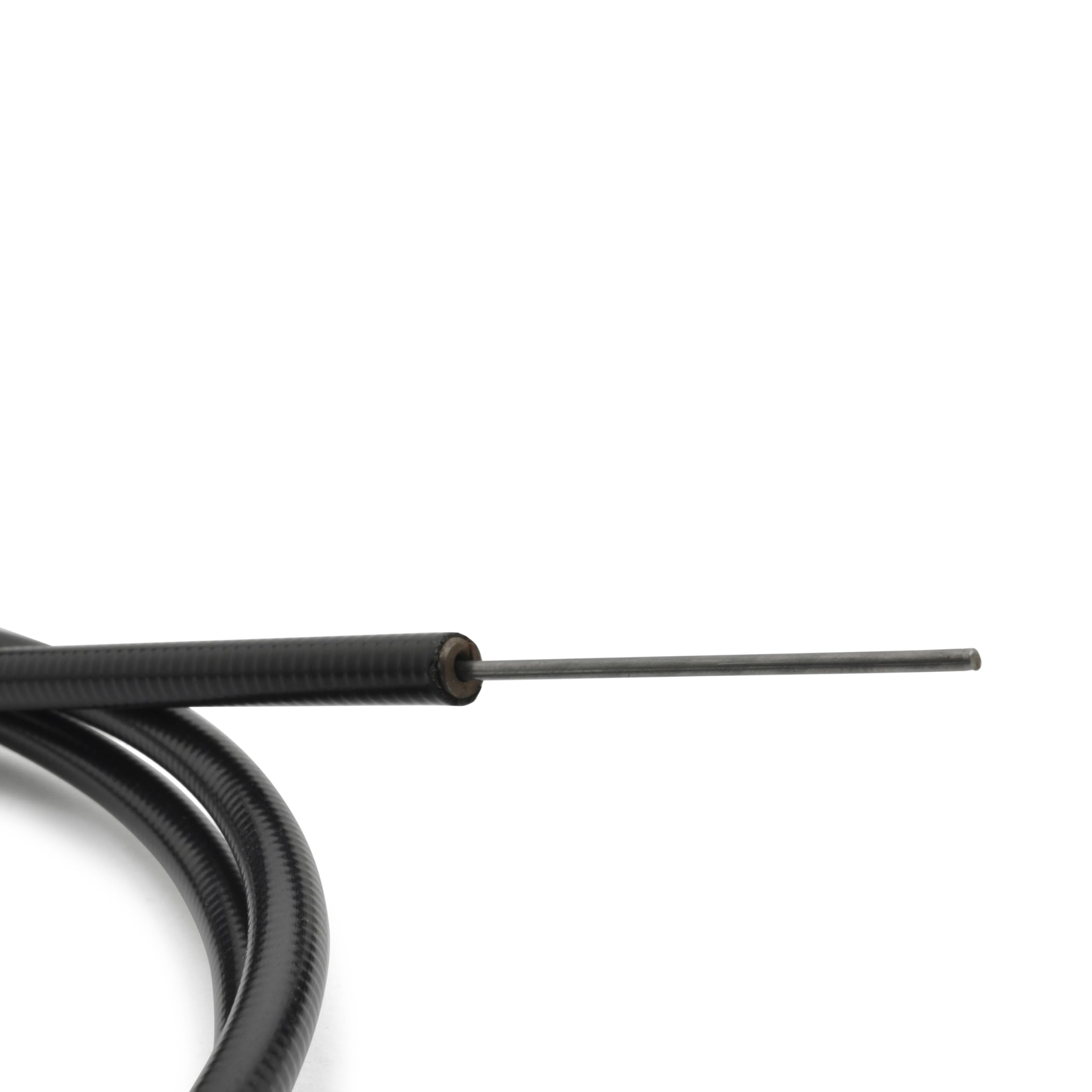 Easyboost Câble De Gaz Souple 1.5mm Kit Complet Avec Gaine Et Embouts Pour Tondeuse, Débroussailleuse Et Motoculteur