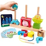 hahaland,Tag Nacht,Baby Montessori Spielzeug ab...