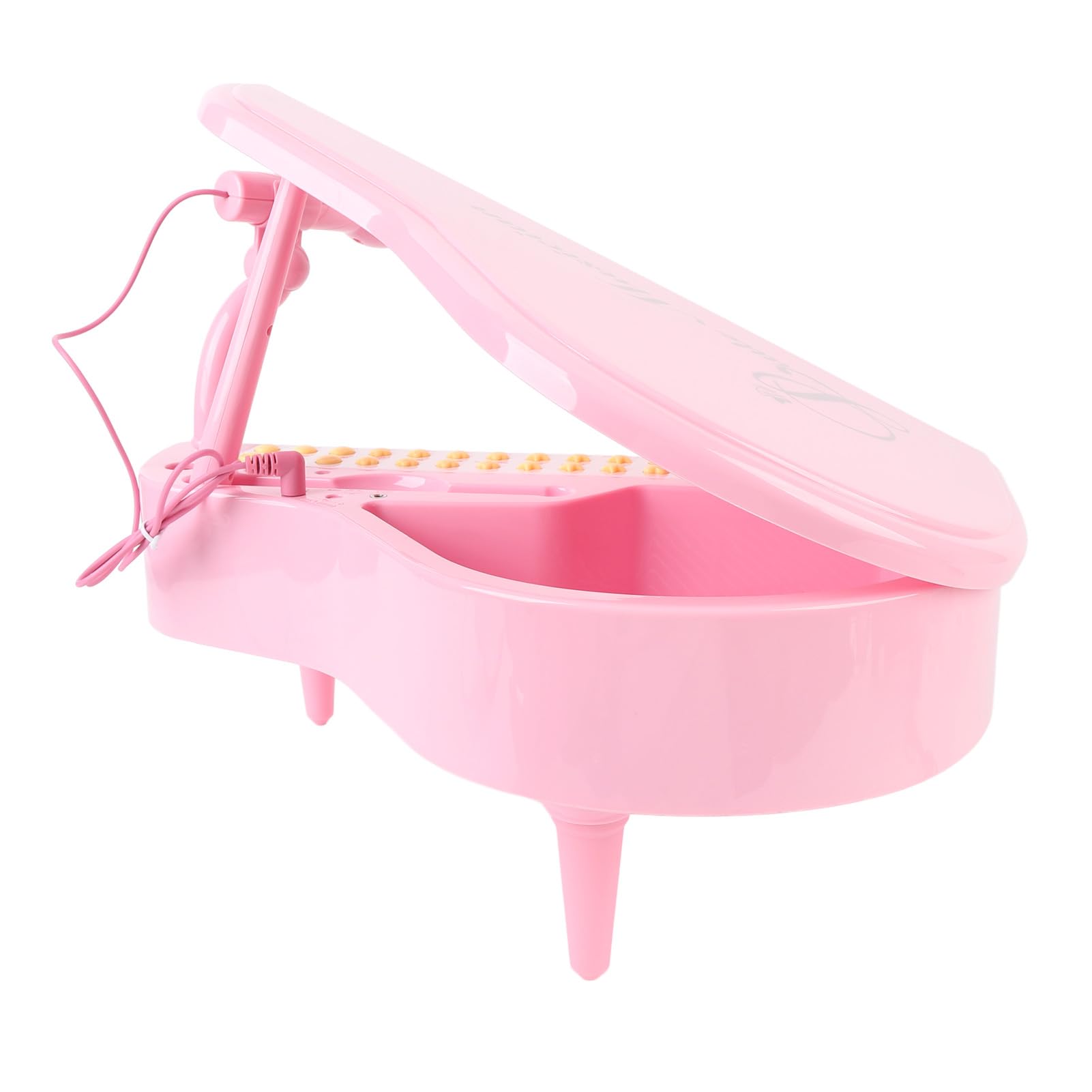 per Bambini, Giocattolo Musicale con Tastiera Elettronica a 31 Tasti con Coperchio Regolabile per Controllo del Volume, per Bambini, Giocattolo con Microfono per Principianti Dai 2 Ai 4 Anni