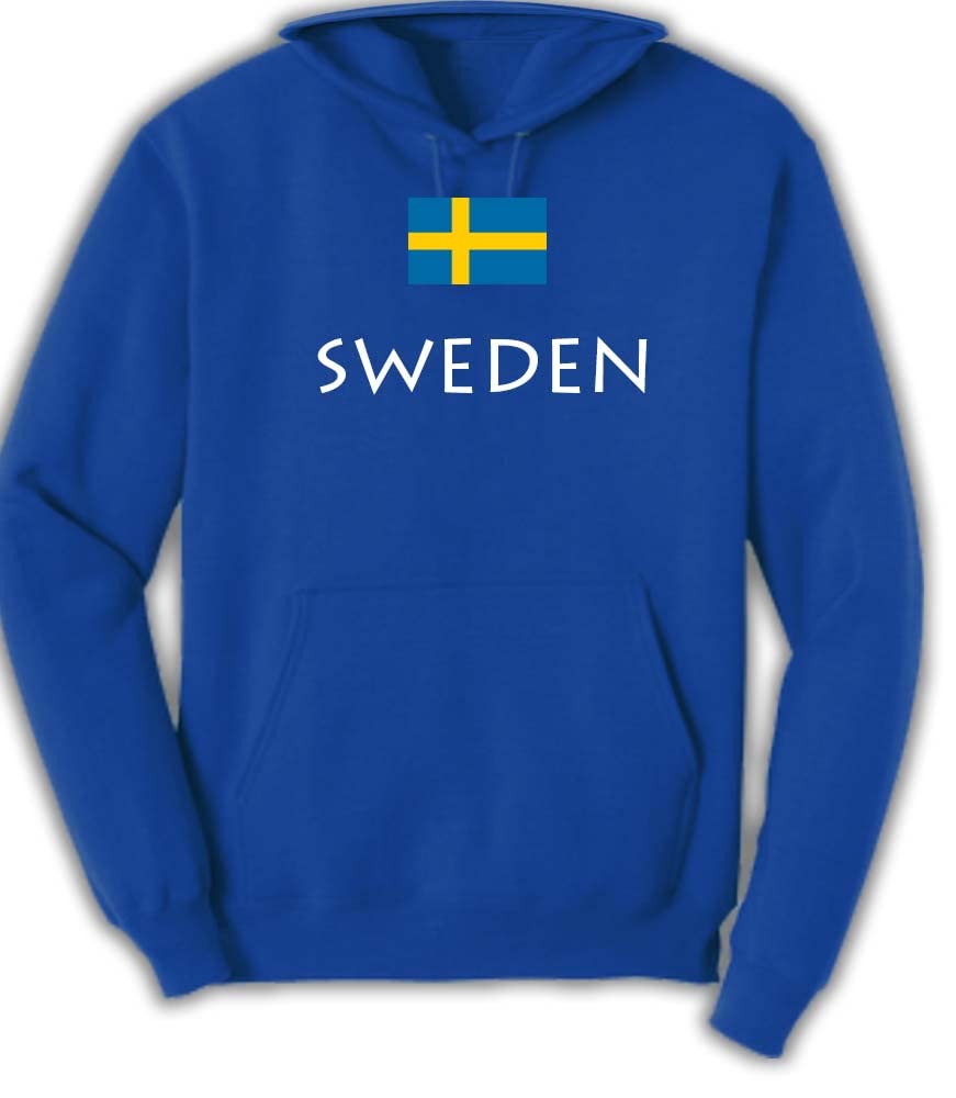 Ay Cabron™ Sweden With Flag | Swedish Flag | Flag Of Sweden National International Day Celebration Hoodie For Kids
