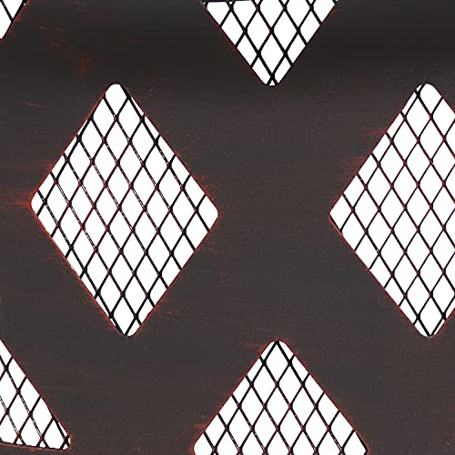 Sunnydaze KF-610037D 36-Inch Bronze Crossweave Wood-Burning Fire Pit thumb #5