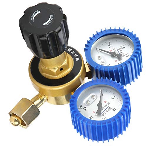 0.4-25MPa Regulador de oxigênio Redutor de pressão de gás Medidor de calibre de gás de solda de flux