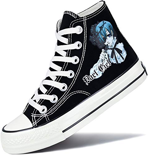 Roffatide Anime Black Butler Zapatillas Altas de Lona Zapatos