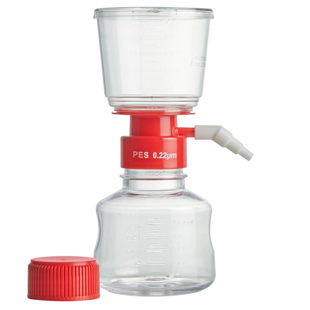 Diamond PureFlow Vacuum Filter System, 250mL, PES Membrane, 0.22μm Porosity, STERILE, Individually Wrapped, 12/Case