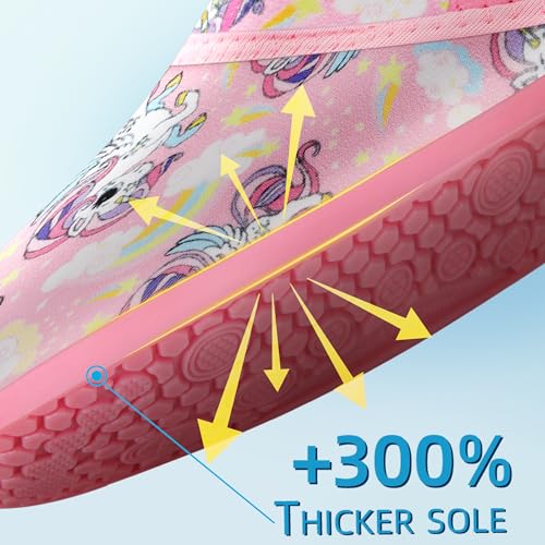 Toddler Water Shoes for Kids Boys Girls，Swim Quick Dry Aqua Socks Little Kid Baby Youth Children Non-Slip for Beach Pool Outdoor Sports Walking3