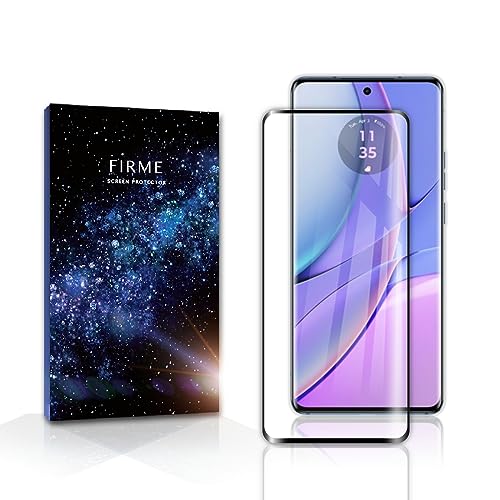 motorola moto edge40 用 ガラス フィルム 本体 保護 カバーモトローラ 保護フィルム ラウンドエッジ 指紋 防止 simフリー クリア ブラック ブラック ブラック,edge40