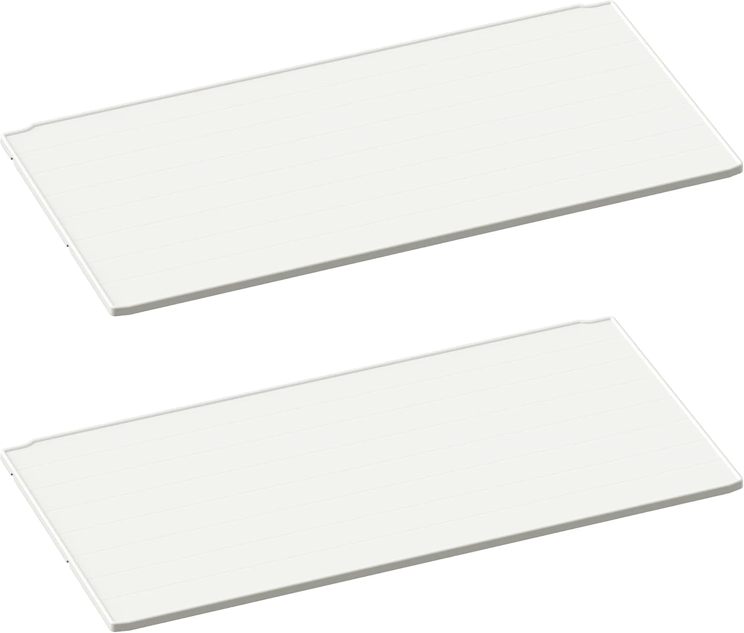 Greesum 2 Shelves of 26/50 Cuft Outdoor Storage Cabinet &amp; Box, White