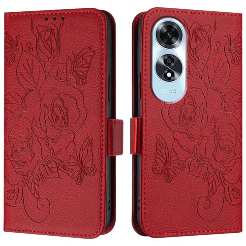 Coque Oppo A60 4G Étui Protection Antichoc avec Porte-Cartes
