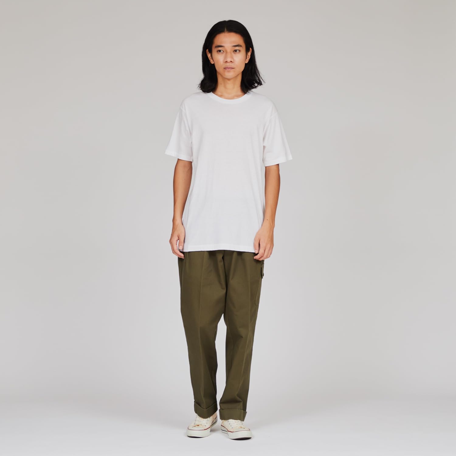 [Hanes] 半袖Tシャツ(3枚組) 綿100% 柔らかい肌触り クルーネック 赤ラベル メンズ