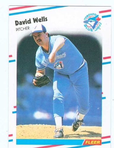 Amazon.com: David Wells baseball card 1988 Fleer #U-69 (Blue Jays