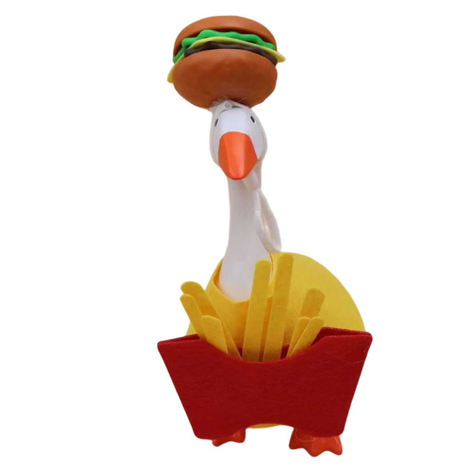 Elnwnnkc Burger Felt Costume Accessory For 7 Inch Tabletop, Look Outfit Set For Display Decor Accent Figurine Clothes Felt Tabletop Costume Desk Accessory Room Display Shelf Accent
