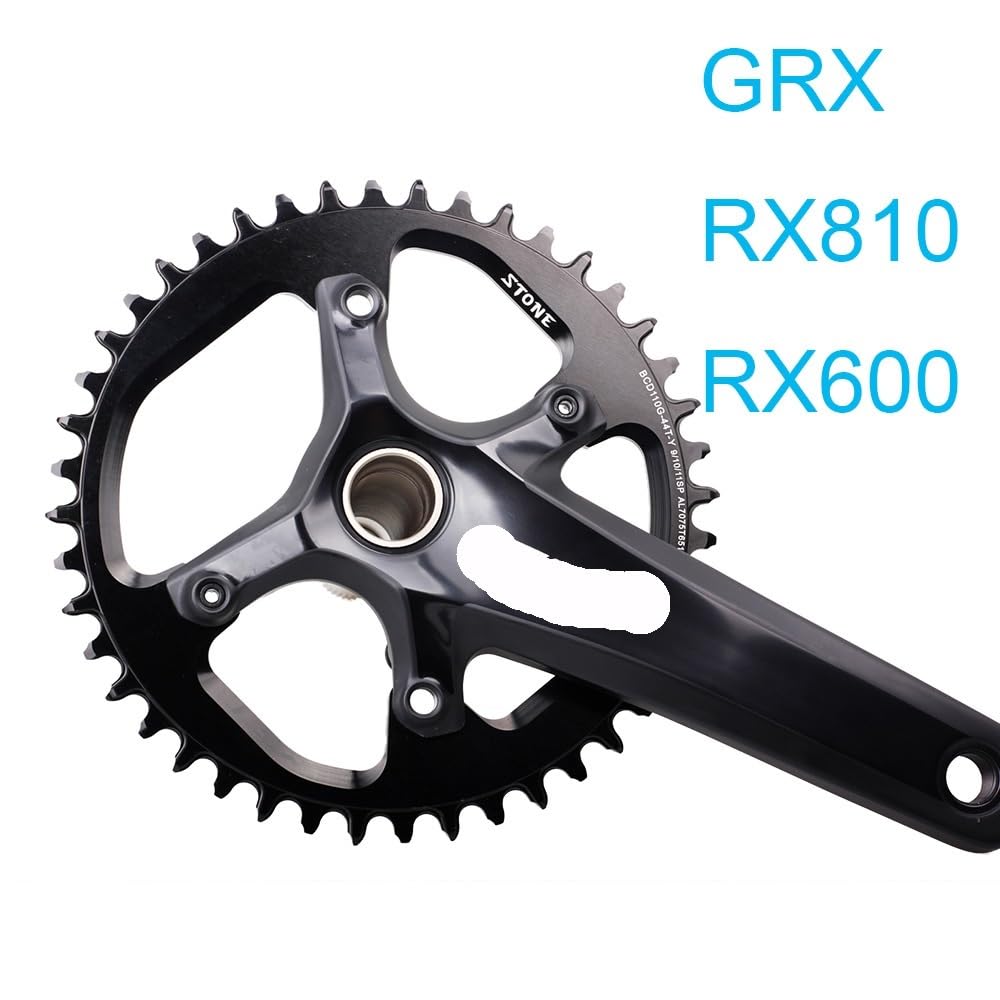 Platos para Bicicletas Plato Redondo 110 BCD 34 36 38 40 42 46 58T 60T Diente Road Bike Chainwheel 110bcd Plato Ovalado 32 MTB(40T)