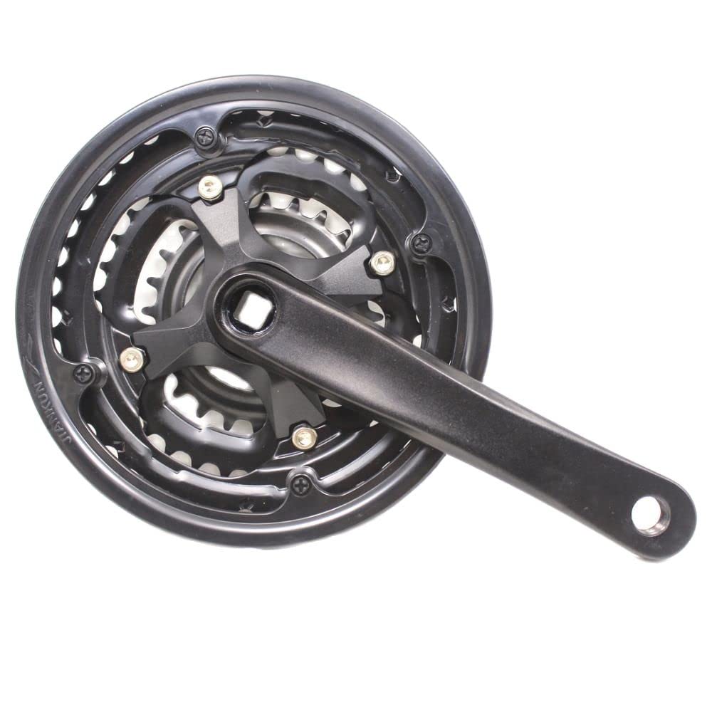Guarnitura MTB 42-34-24T 7/8/9 velocità MTB. Variabile Bicycle Set di Biciclette 170mm in Lega Alluminio Purvello Quadrato Foro pignone