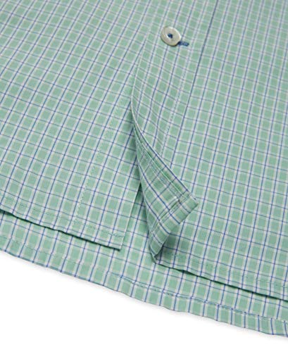 IZOD Men's Breeze Long Sleeve Button Down Plaid Shirt4