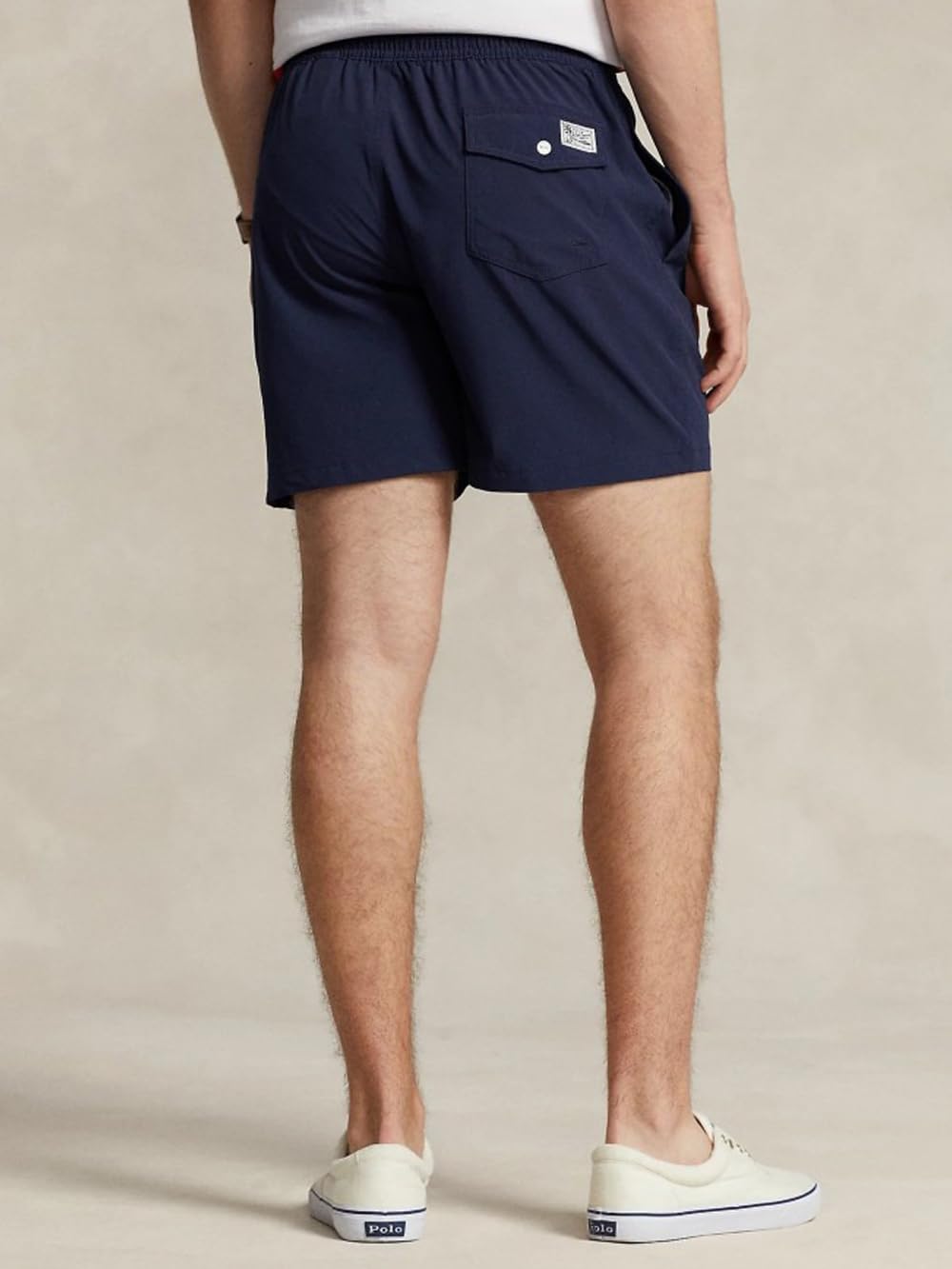 Ralph Lauren Costume da Bagno Uomo Navy Traveler Mid Trunk