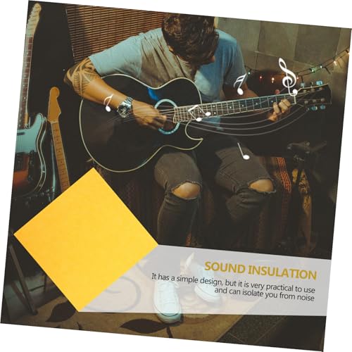 ibasenice 5Pcs Panel Acústico de Absorción Aislante de Pared de Fieltro Durable para Reducción de Ruido en Hogar y Oficina miniatura 4