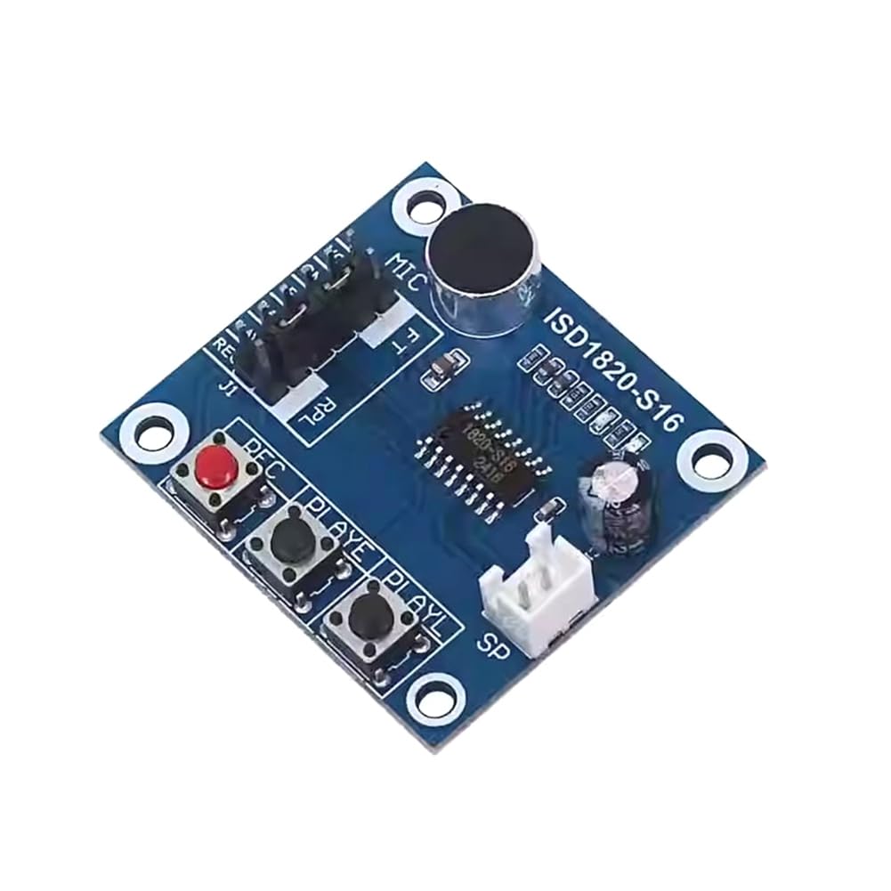 Amazon.co.jp: Wsikafxn 高品質サウンド ISD1820 音声録音モジュール