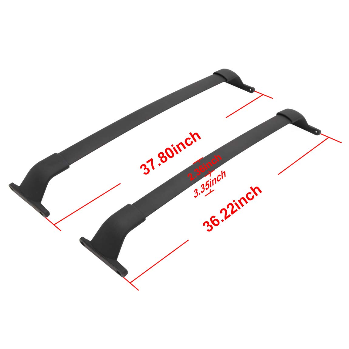 Snailfly Black Roof Rack Crossbars Fit for Nissan Kicks 20172022