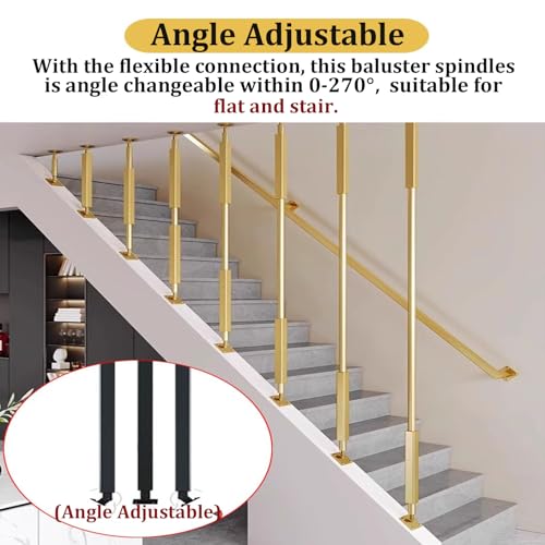 Rampe d'escalier pour pente raide solution maintien sécurisé 3ft - 5