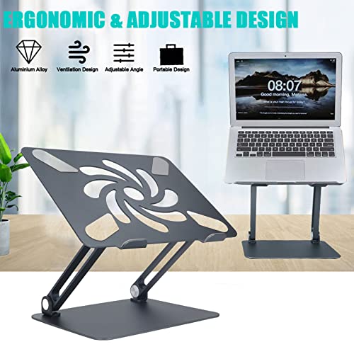 Soporte Ajustable para Laptop de Aluminio Plegable miniatura 4