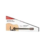 Fender CD-60S Dreadnought V2 Pack Acoustic Guitar, with 2-Year Warranty, Natural, with Gig Bag and Accessories