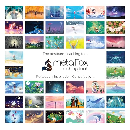 Cartes postales de coaching metaFox Dreamland outil de développement personnel et réflexion
