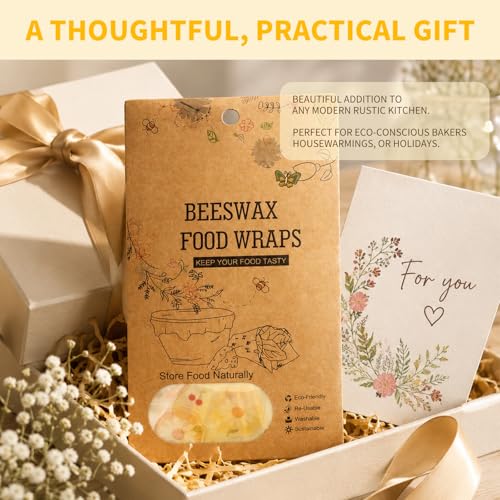 Beeswax Bowl Covers for Sourdough Proofing, 2 Pack Reusable Covers - image 7