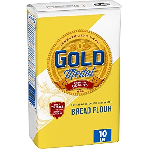 Gold Medal Premium Quality Unbleached Bread Flour, 10 pounds Cover