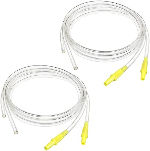 4 tubos de repuesto y repuesto para bomba de leche Medela in Style Advanced - Libre de BPA (4 piezas)