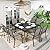Sophia & William Patio Dining Set 9 Pieces, 8 Quick Dry Textilene Chairs and 1 Large Square Outdoor Dining Table, Durable All-Weather Patio Furniture for Lawn, Park, and Courtyard Support 350lbs
