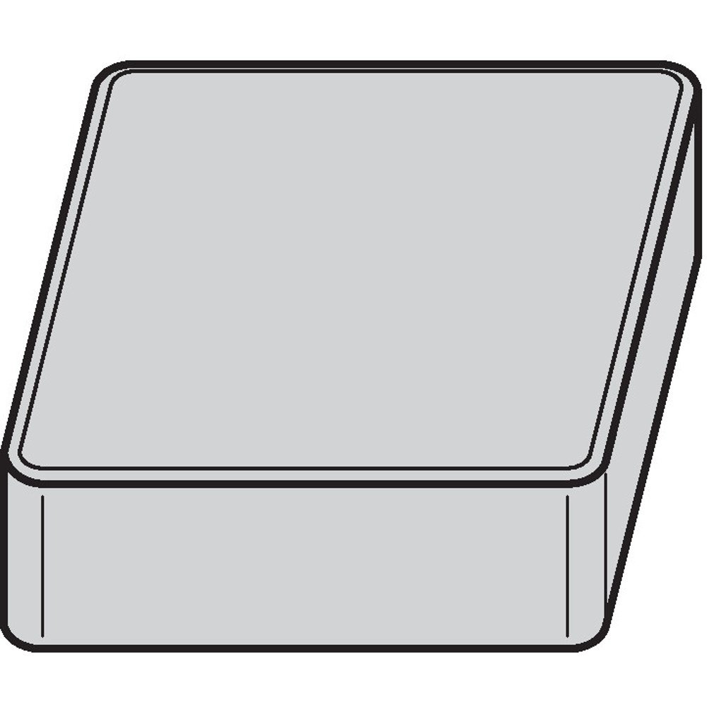 WIDIA CNG453T0820 CW2015 Advanced Material Ceramic Insert CNG, Ceramic-AL, 0.047" / 1.2mm Radius, CW2015 Grade