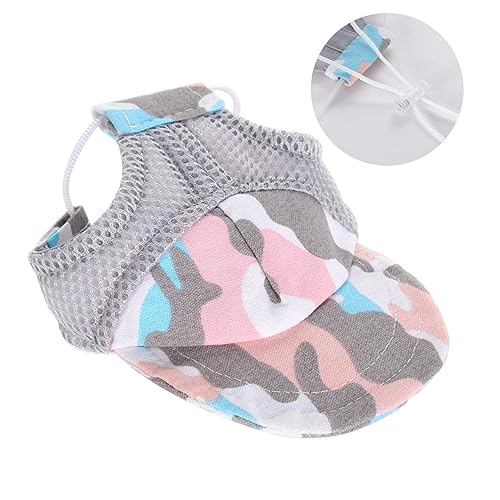 Yardwe 3 Peças Boné De Beisebol Para Animais De Estimação Chapéu De Beisebol Leve Para Animais De Es