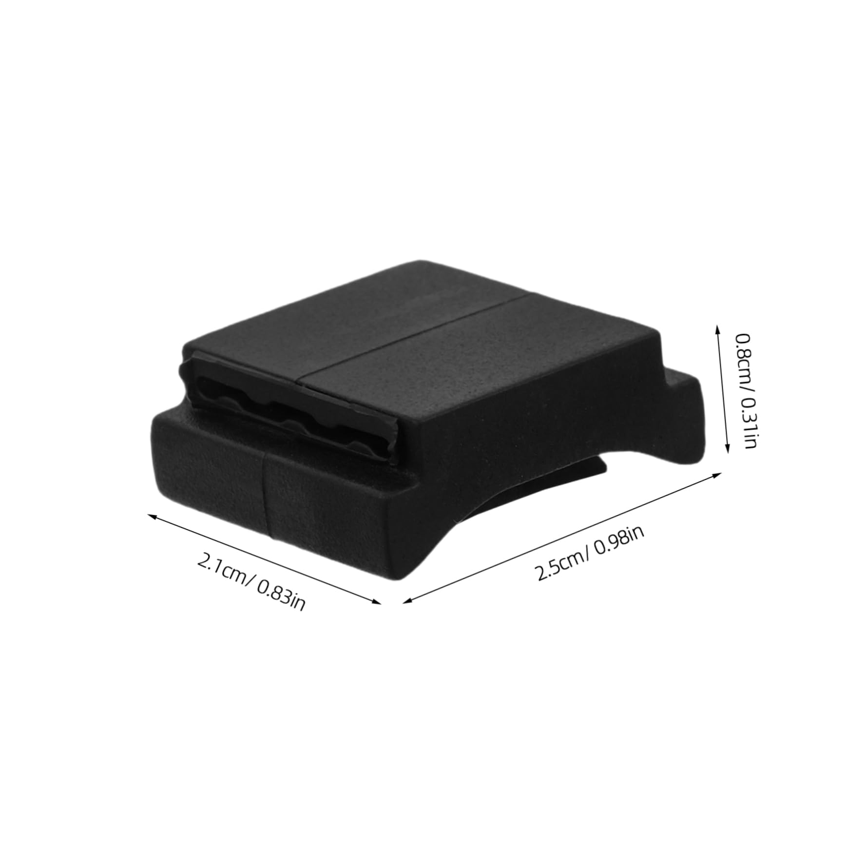 Yardwe 8pcs Guitar Pick Holder for Headstock Silicone Bass Pick Clip Universal Plectrum Holder for Guitars Ukuleles Portable Display Case for Musicians