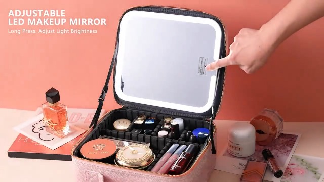 **ょ様 コスメ　大量おまとめ　未使用品　使用品あり 手提げタイプ メイクボックス 鏡付き コスメポーチ 大容量 持ち運び 横