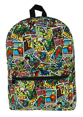 Kbnl Marvel Deluxe All Over Print Backpack - 64965, Multicolor #TOP20