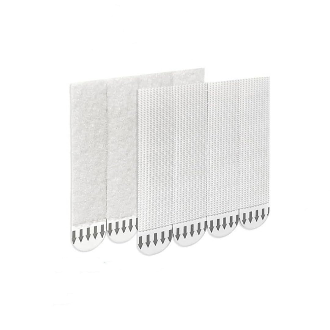 Picture Hanging Strips Heavy Duty, 20-Pairs(40 Strips) Adhesive Picture Hangers, No Damage Wall Hanger Without Nail, Poster Hanger Strips, Picture Hanging Hooks for Wall Decoration