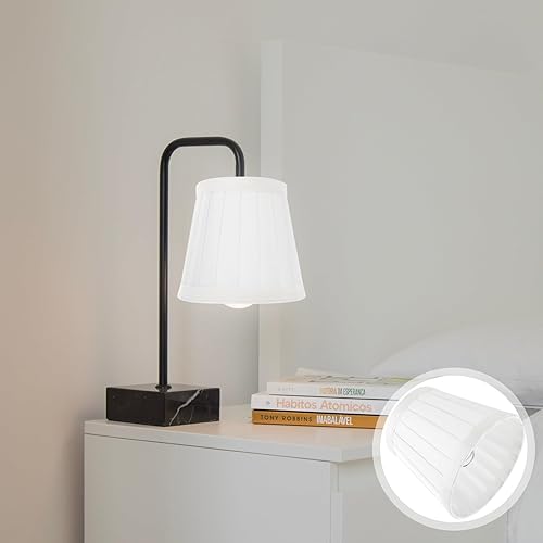 Miniatura 6 de NOLITOY Lámpara pequeña s Clip en bombilla estilo europeo moderno Campana s Mini barril lámpara s para lámpara de araña francés país s blanco