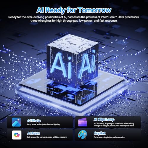 Image of ASUS NUC 14 Pro, Intel NUC 14 Pro NUC14RVH Revel Canyon AI Mini PC, Ultra 7 155H CPU(16C /22T,4.8GHz),Intel Arc GPU,32GB RAM,1TB PCIe4 SSD, Win11 Pro, 8K /4K Quad Display, Thunderbolt4, WiFi6E, BT5.3