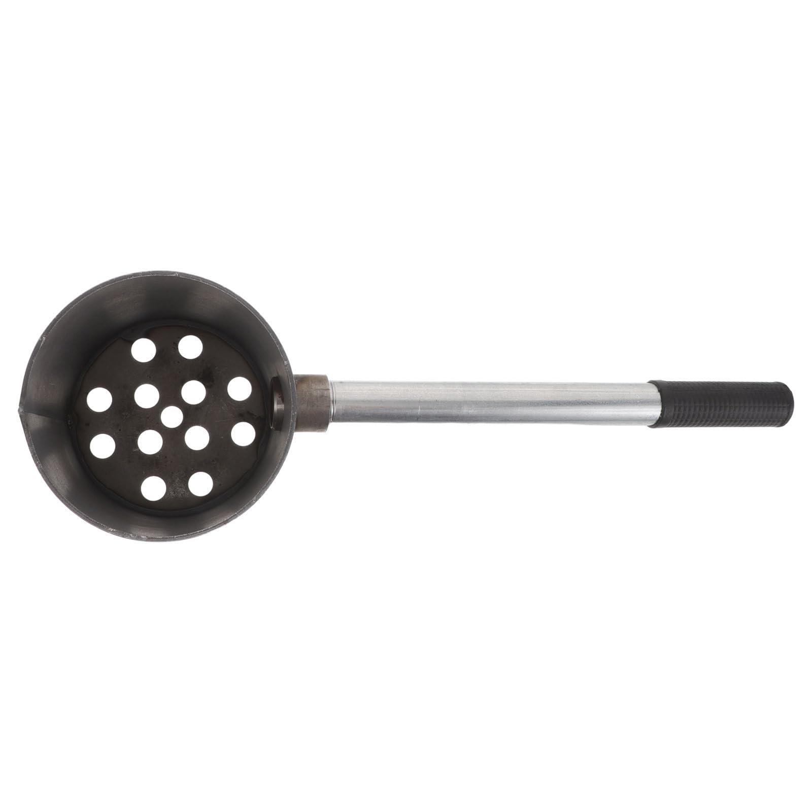 NUOBESTY Grill Chimney Starter in Acciaio Nero, BBQ Coal Chimney Starter Portatile da 12 CM x 14 CM, Maniglia per Safe Handling, per Picnic e Barbecue