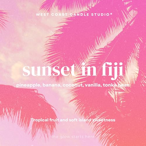 Image of Pet Safe Wax Melts for Dogs | Non Toxic Soy Wax Melts | Natural, Paraffin-Free, Clean Burning | Odor Eliminating Wax Cubes | Sunset in Fiji