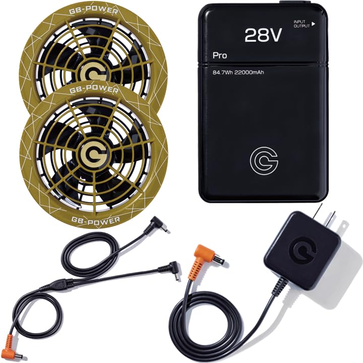 Amazon.co.jp: 長信ジャパン GB-POWER 28V バッテリー＆ファン