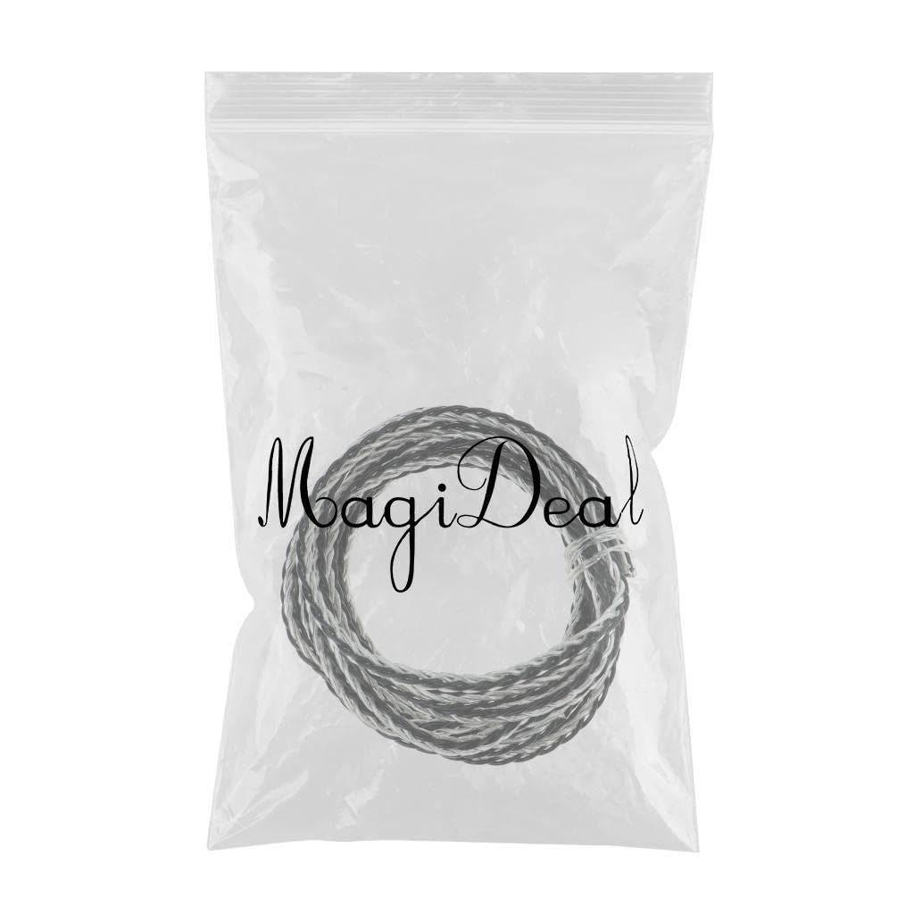 XOXOX 7N OCC Copper Wire, DIY HiFi Audio Cable for Earphone 2m Black and Silver(51023848XO)-image-45