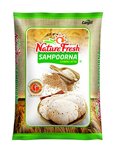 Nature Fresh Sampoorna Atta, 5kg (B07H3R8G61) Amazon Price History, Amazon Price Tracker