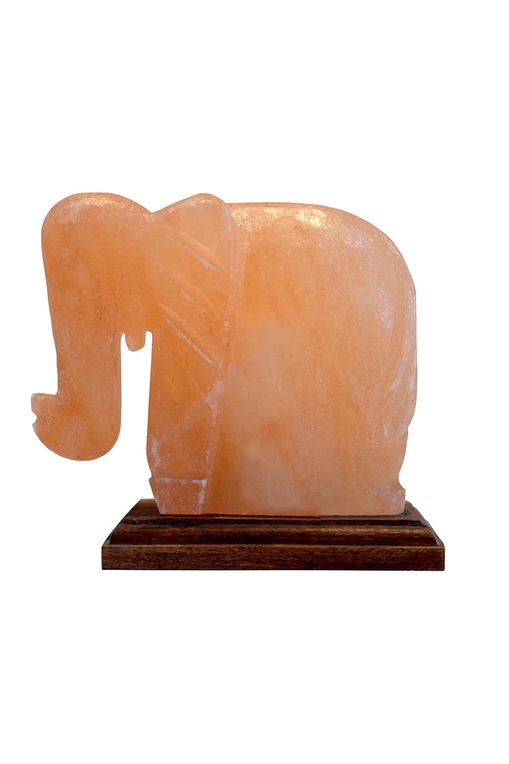 Pink Hill Elephant Shape 2-3 Kg Himalayan Salt Lamp